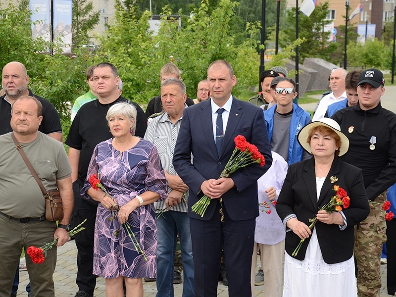 церемония возложения цветов.