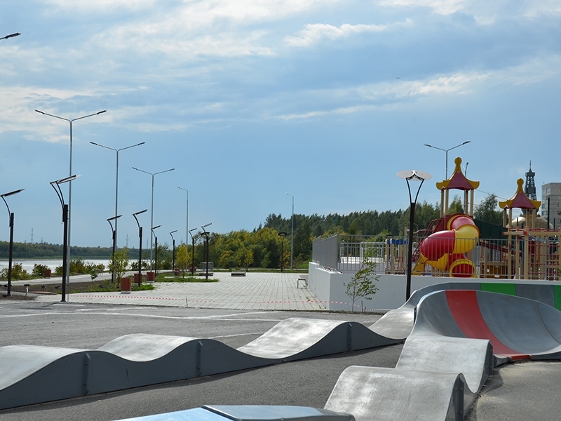 скейт-парк.